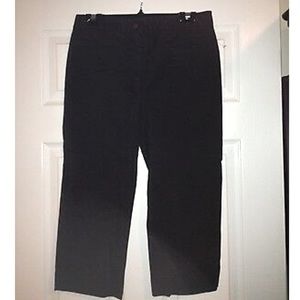 DBC brand Cotton BROWN Capri PANTS Ladies size 6
